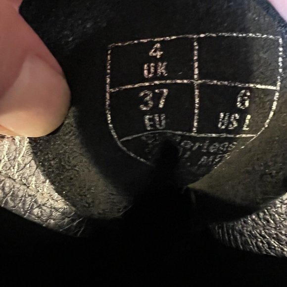 Womens Dr Martens Silver Leather Lace Up Pascal Met Ankle Boots Size 6 M GUC - Picture 6 of 6